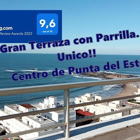 Penthouse Centrico Con Vista Al Mar, Parrilla Privada Y Terraza Espaciosa Пунта-дель-Есте Екстер'єр фото