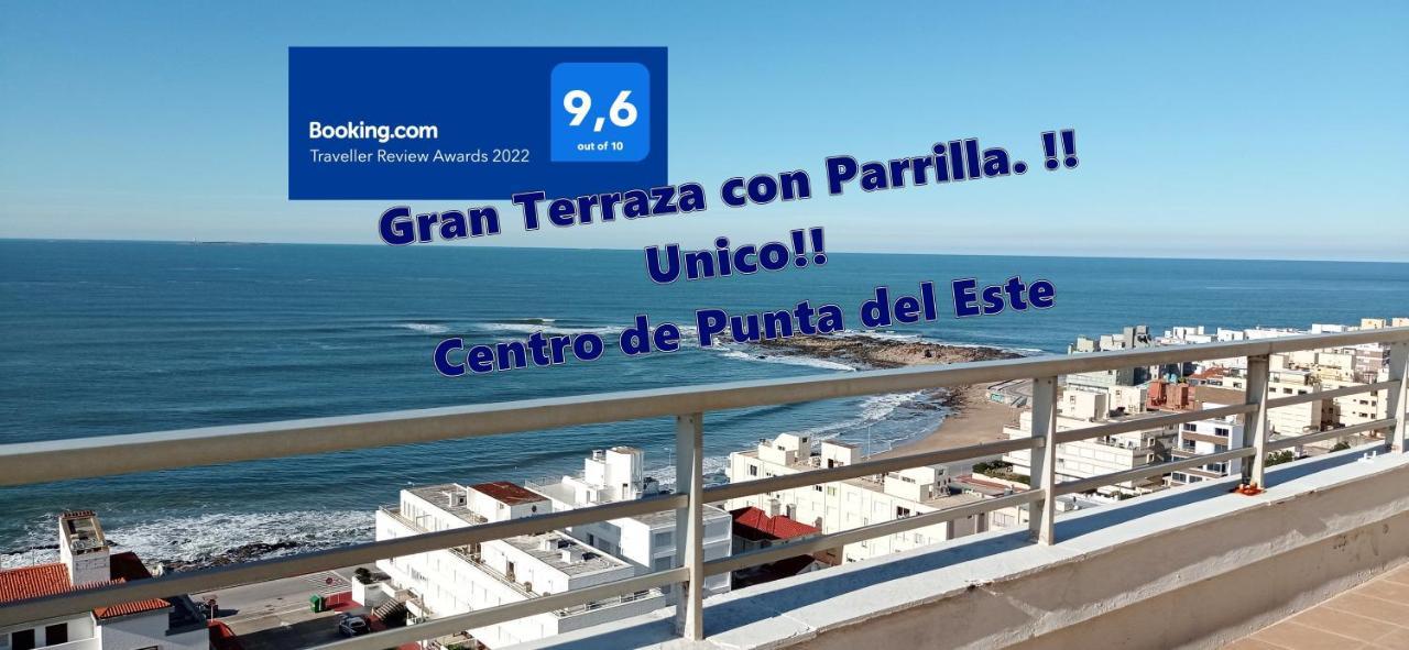 Penthouse Centrico Con Vista Al Mar, Parrilla Privada Y Terraza Espaciosa Пунта-дель-Есте Екстер'єр фото